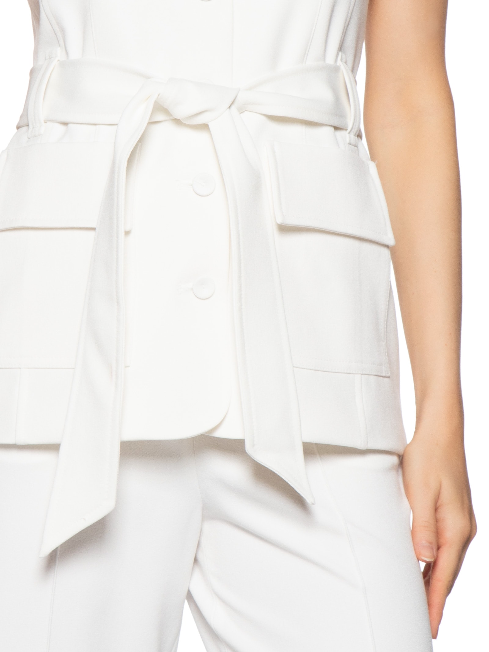 Colete Feminino Patrícia Off White Le Lis