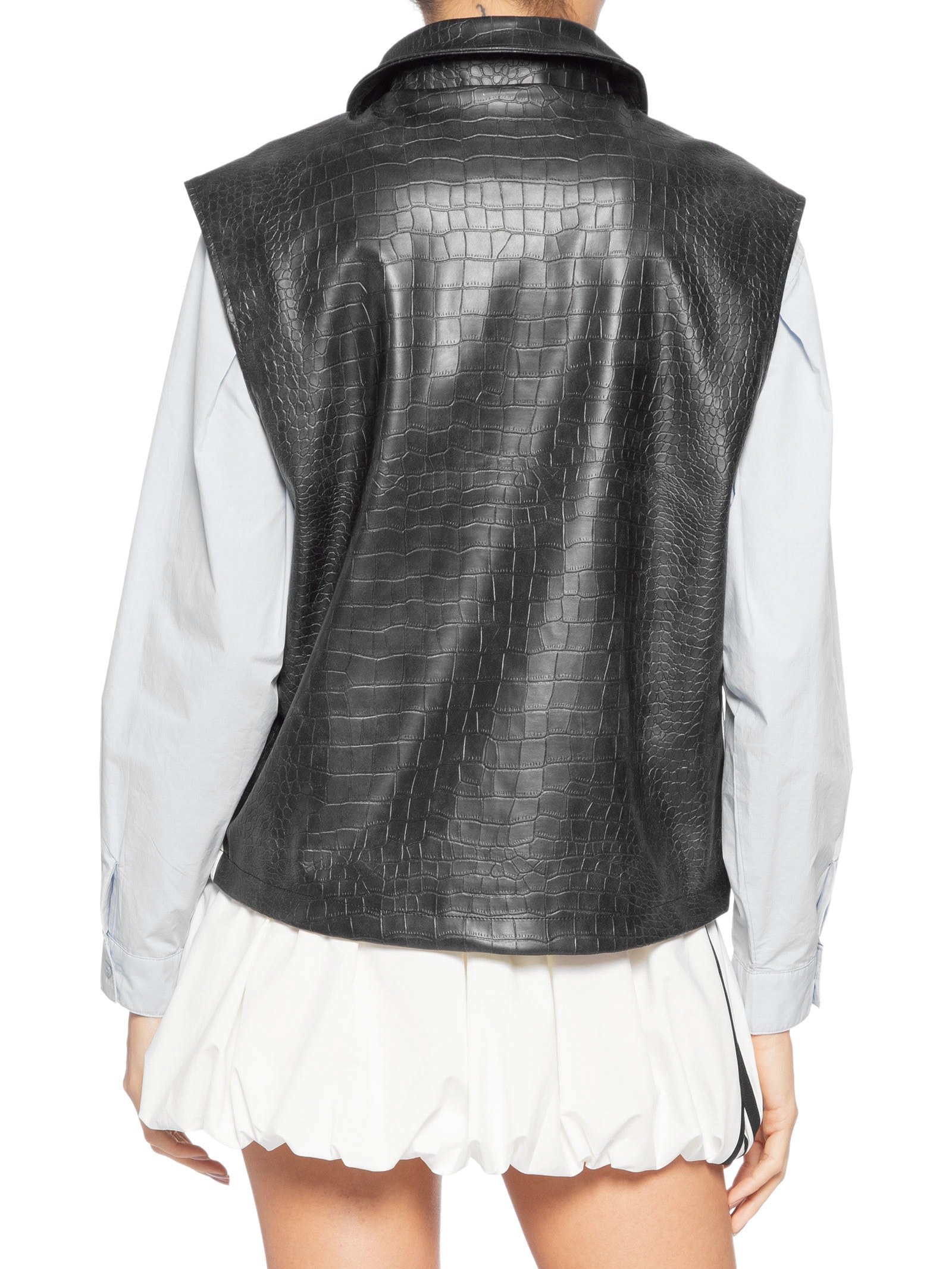 Colete Feminino Pleather Vest Preto Adidas Originals