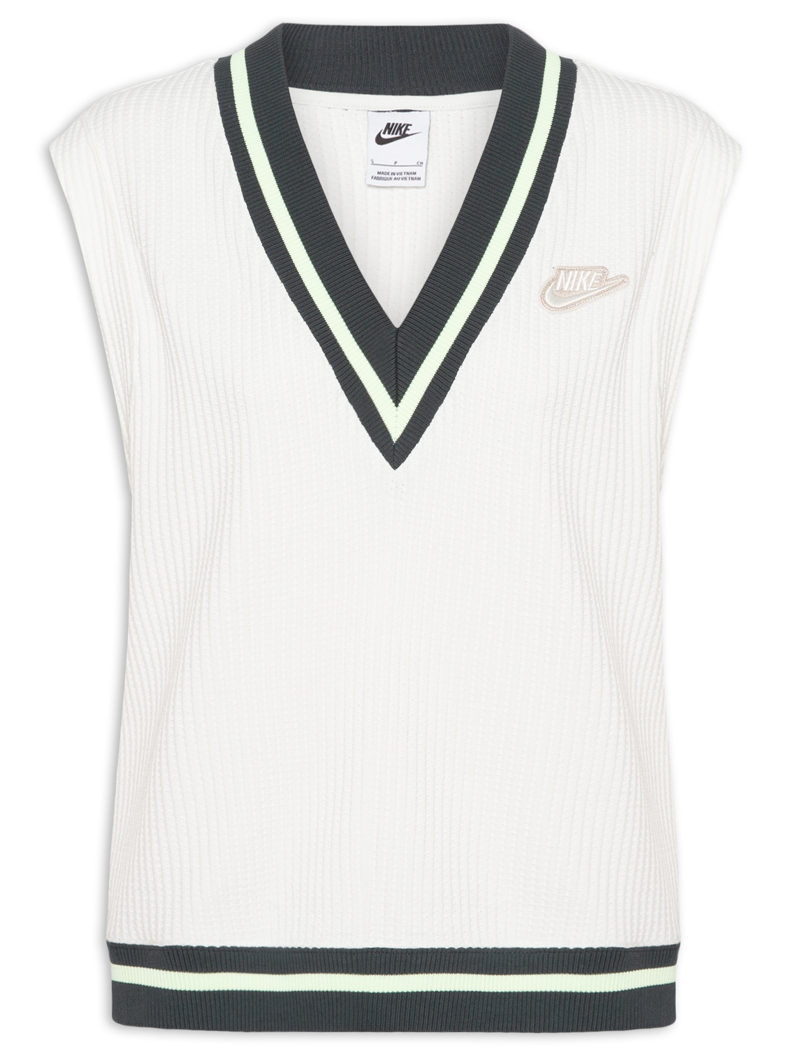 Colete Feminino Prep Branco Nike