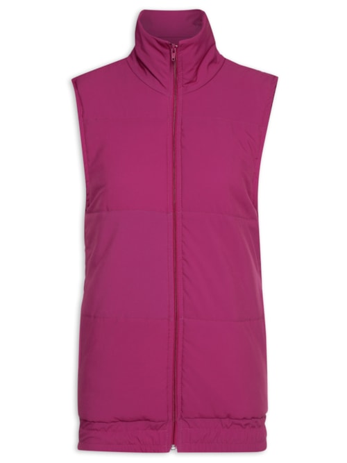 Colete Feminino Puffer – Rosa