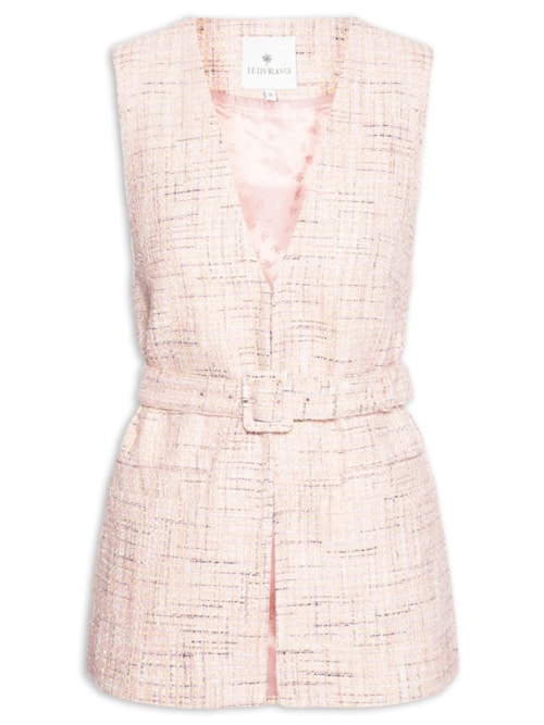 Colete Feminino Raquel - Rosa
