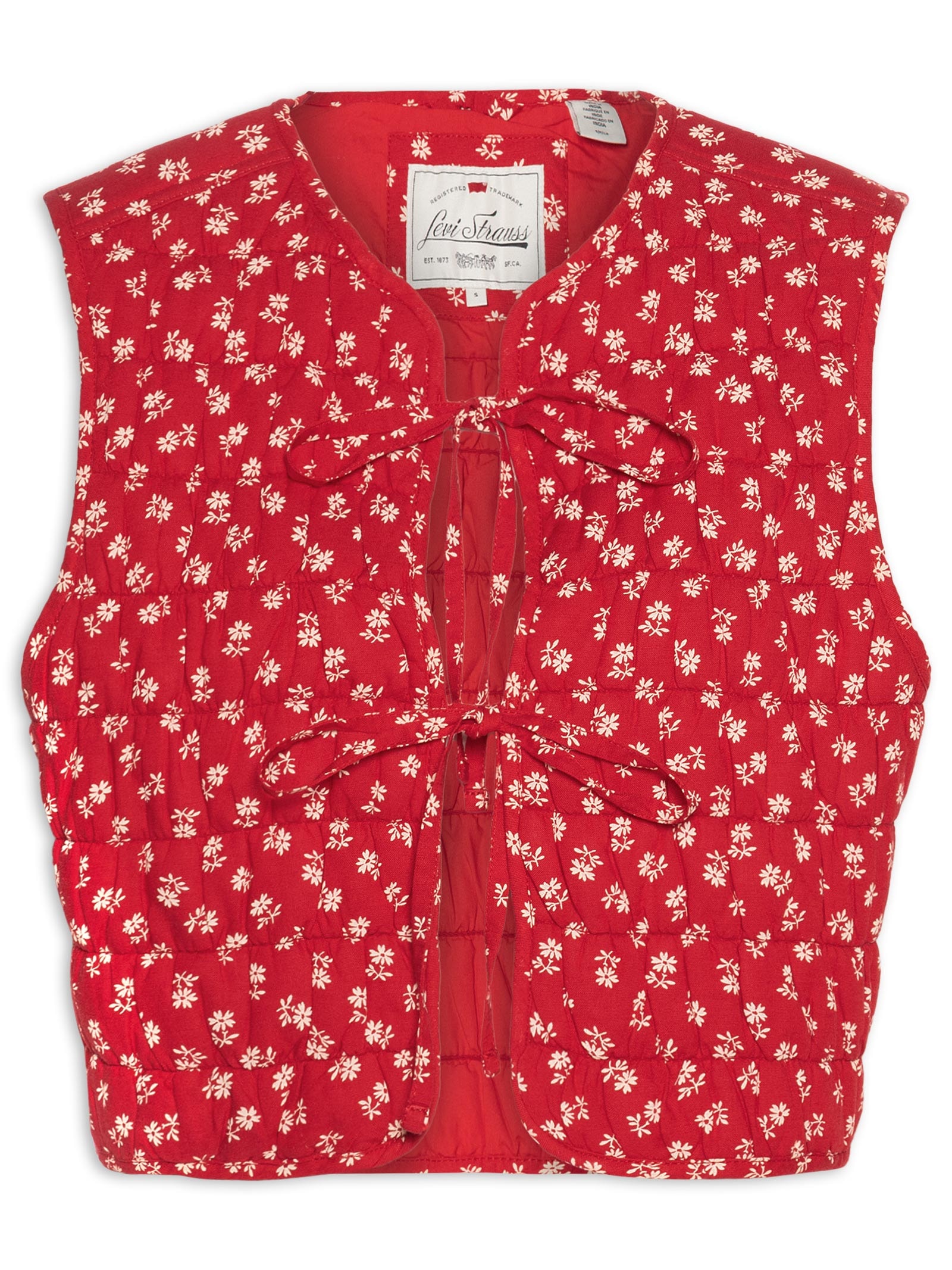 Colete Feminino Rue Liner Vest Vermelho Levi's