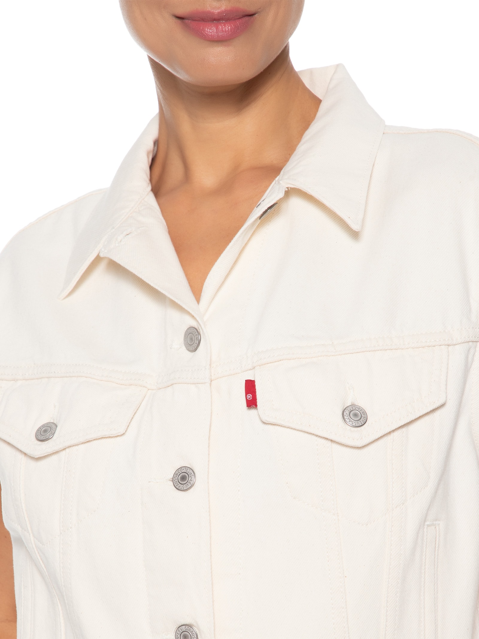 Colete Feminino Shrunken 90s Vest Branco Levi's