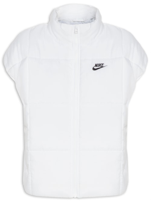 Colete Feminino Sportswear Classic Puffer – Branco
