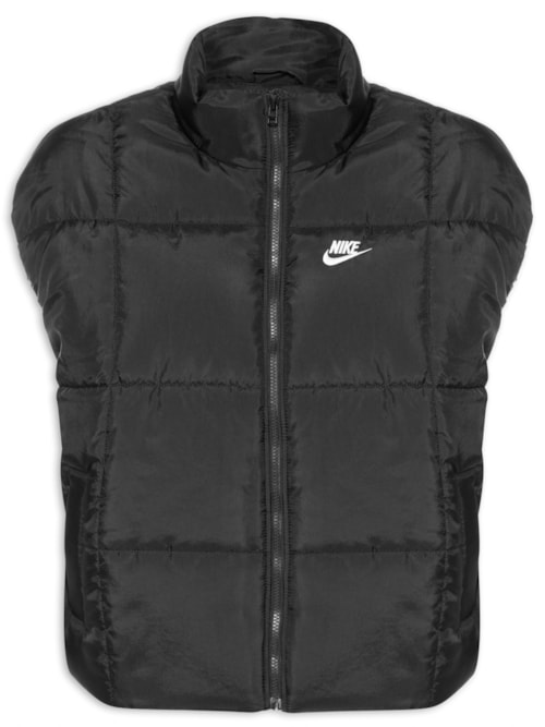 Colete Feminino Sportswear Classic Puffer – Preto