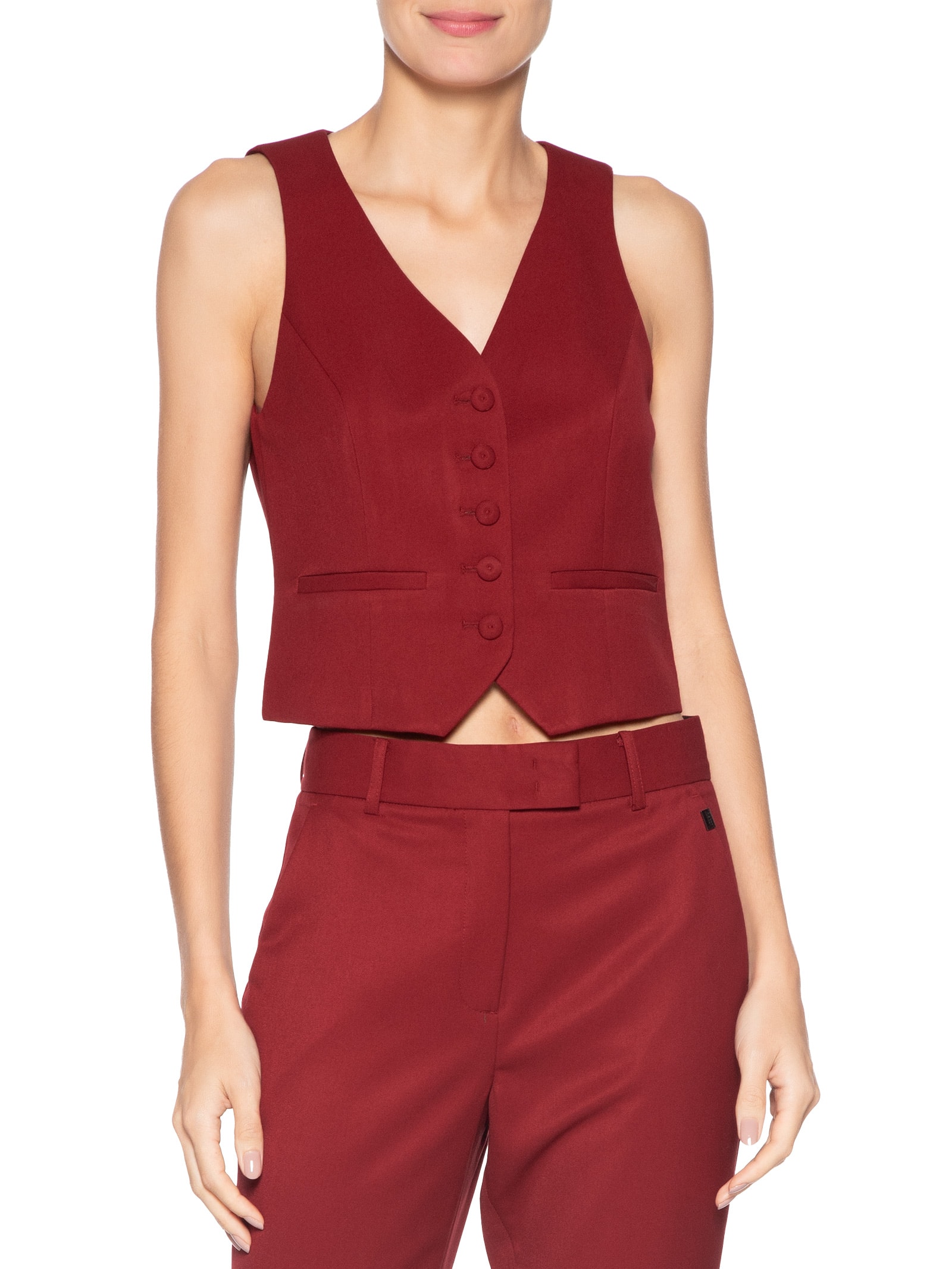 Colete Feminino Stella III Vermelho Le Lis