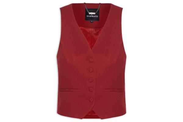 Colete Feminino Stella III - Vermelho