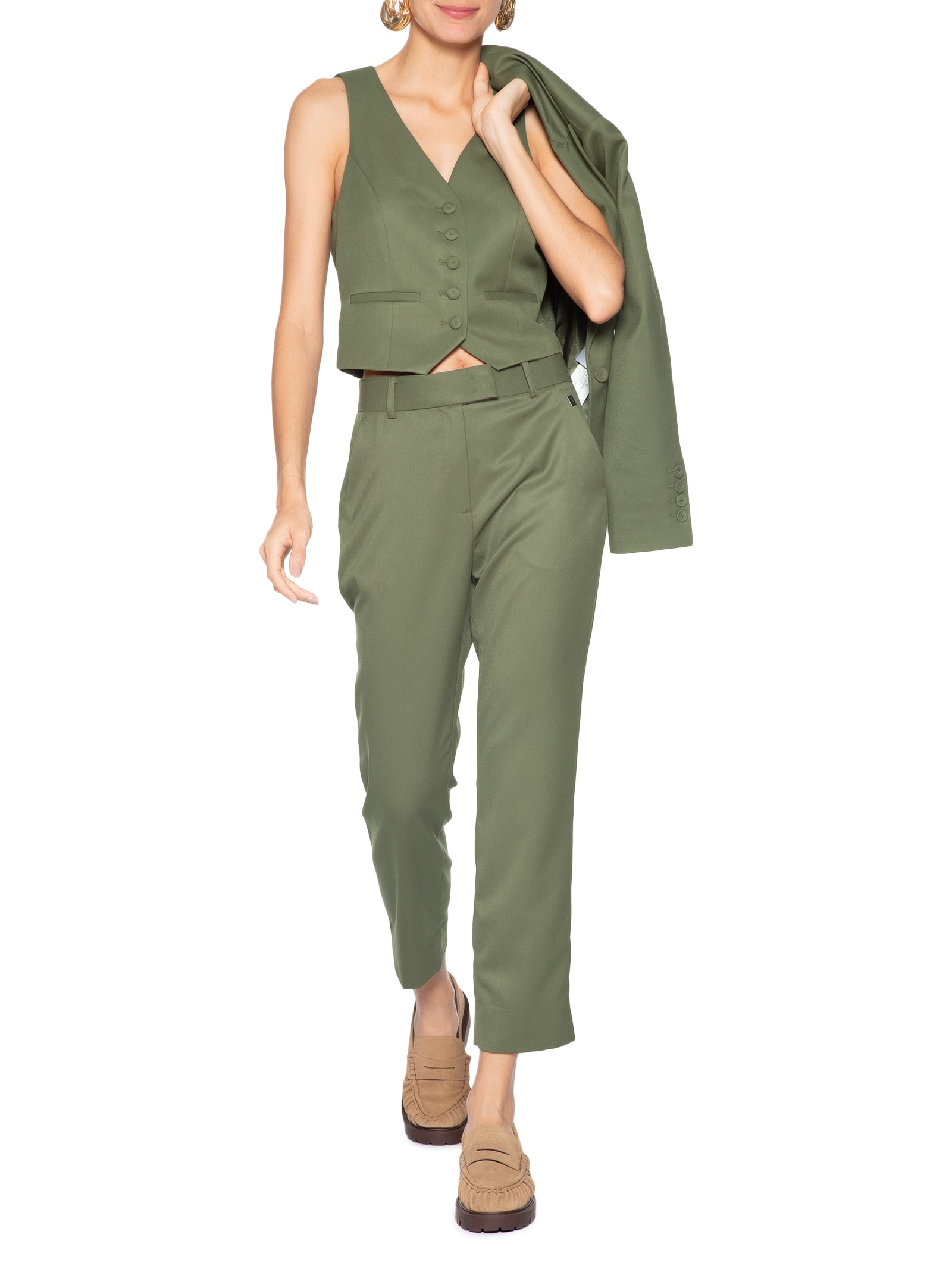 Colete Feminino Stella IV Verde Le Lis