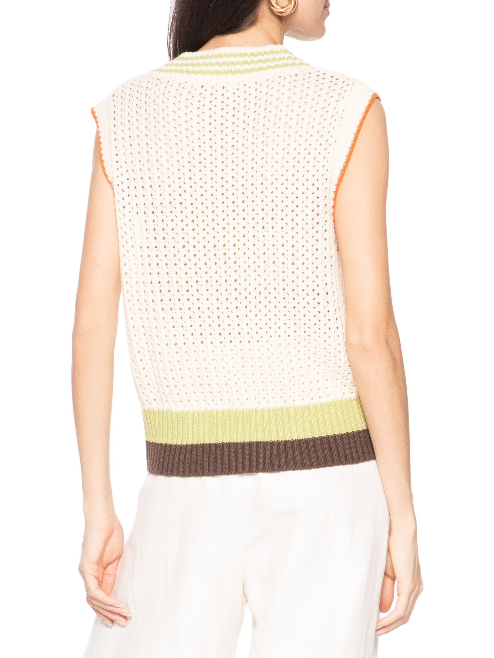 Colete Feminino Tricot Bege Hering