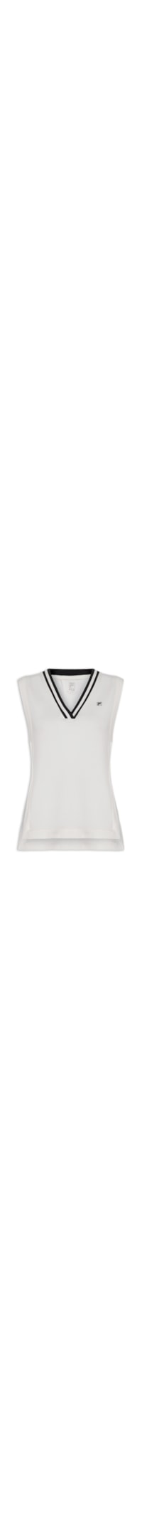 Colete Feminino V-Neck Foamtouch - Off White