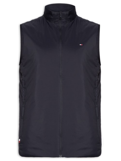 Colete Masculino De Nylon Leve – Azul