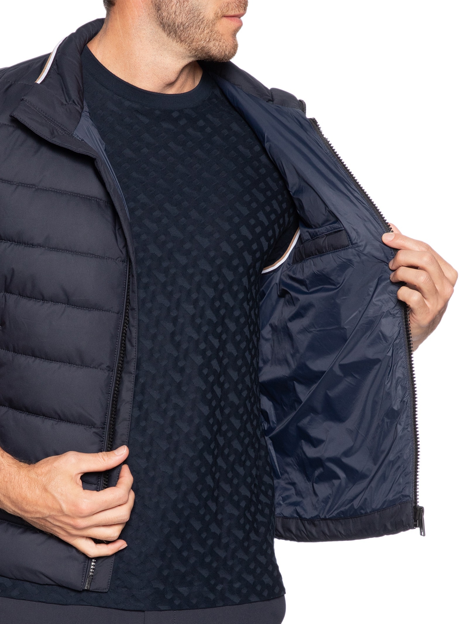 Colete Masculino H Cenito Azul Boss