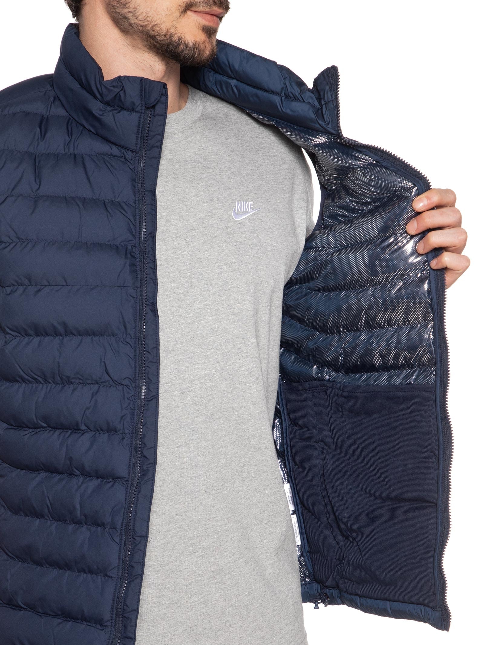 Colete Masculino Powder Lite™ II Omni-heat Reflective Azul Columbia