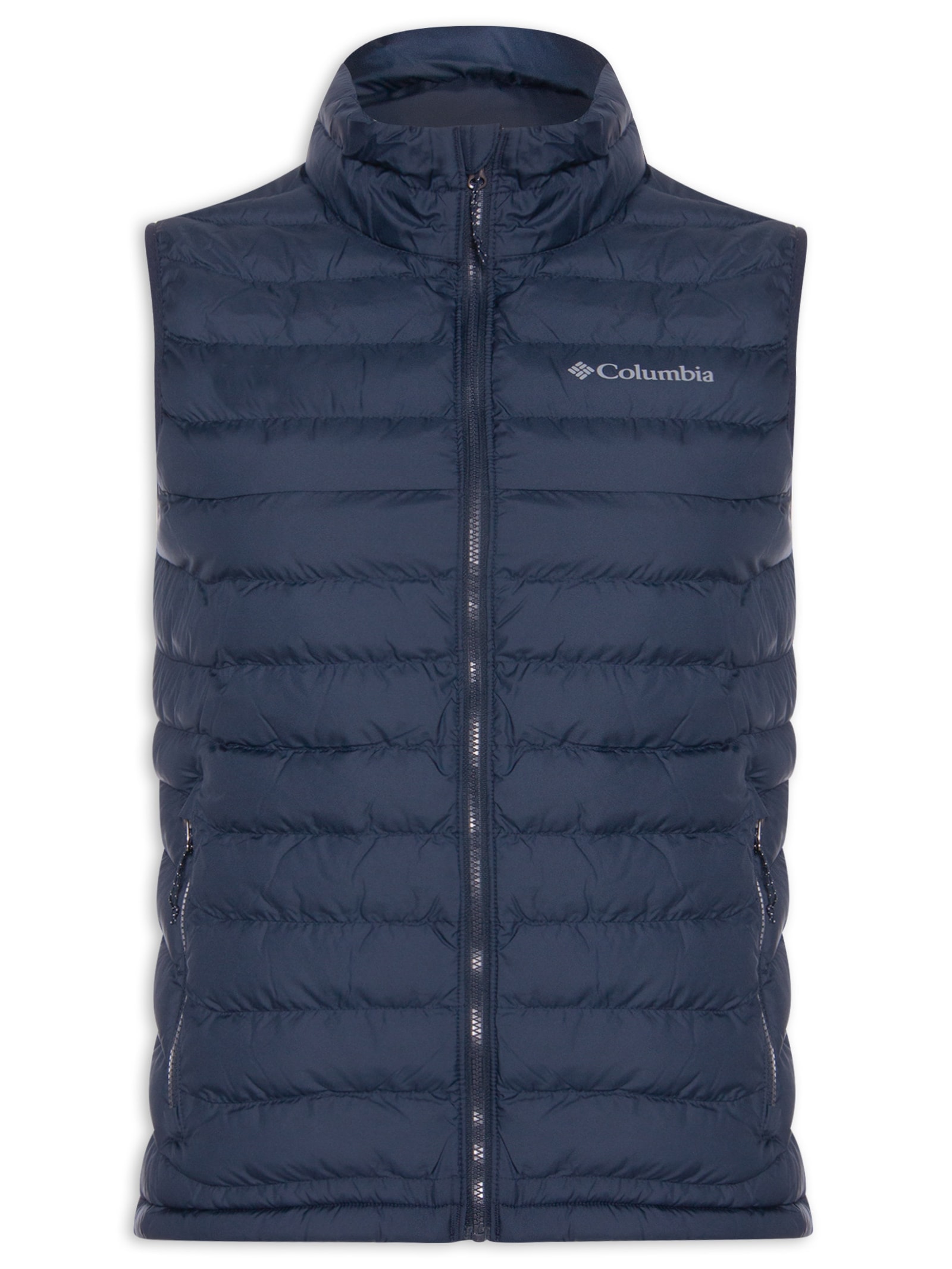 Colete Masculino Powder Lite™ II Omni-heat Reflective Azul Columbia