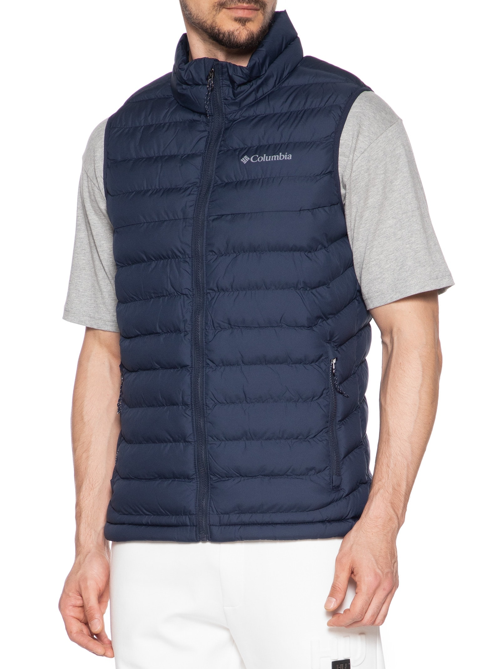 Colete Masculino Powder Lite™ II Omni-heat Reflective Azul Columbia