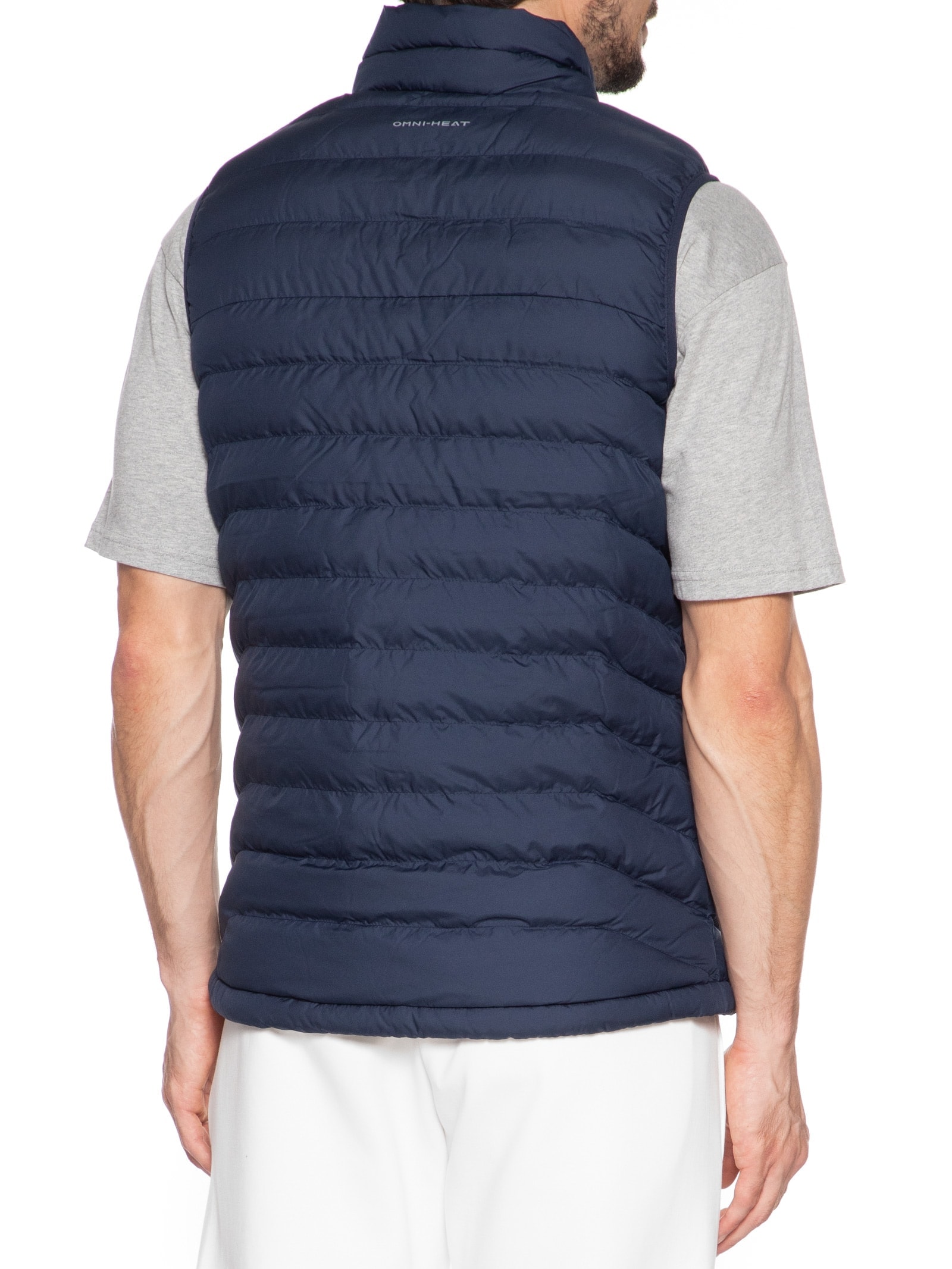 Colete Masculino Powder Lite™ II Omni-heat Reflective Azul Columbia