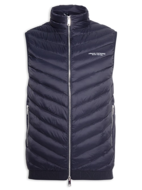 Colete Masculino Puffer - Azul