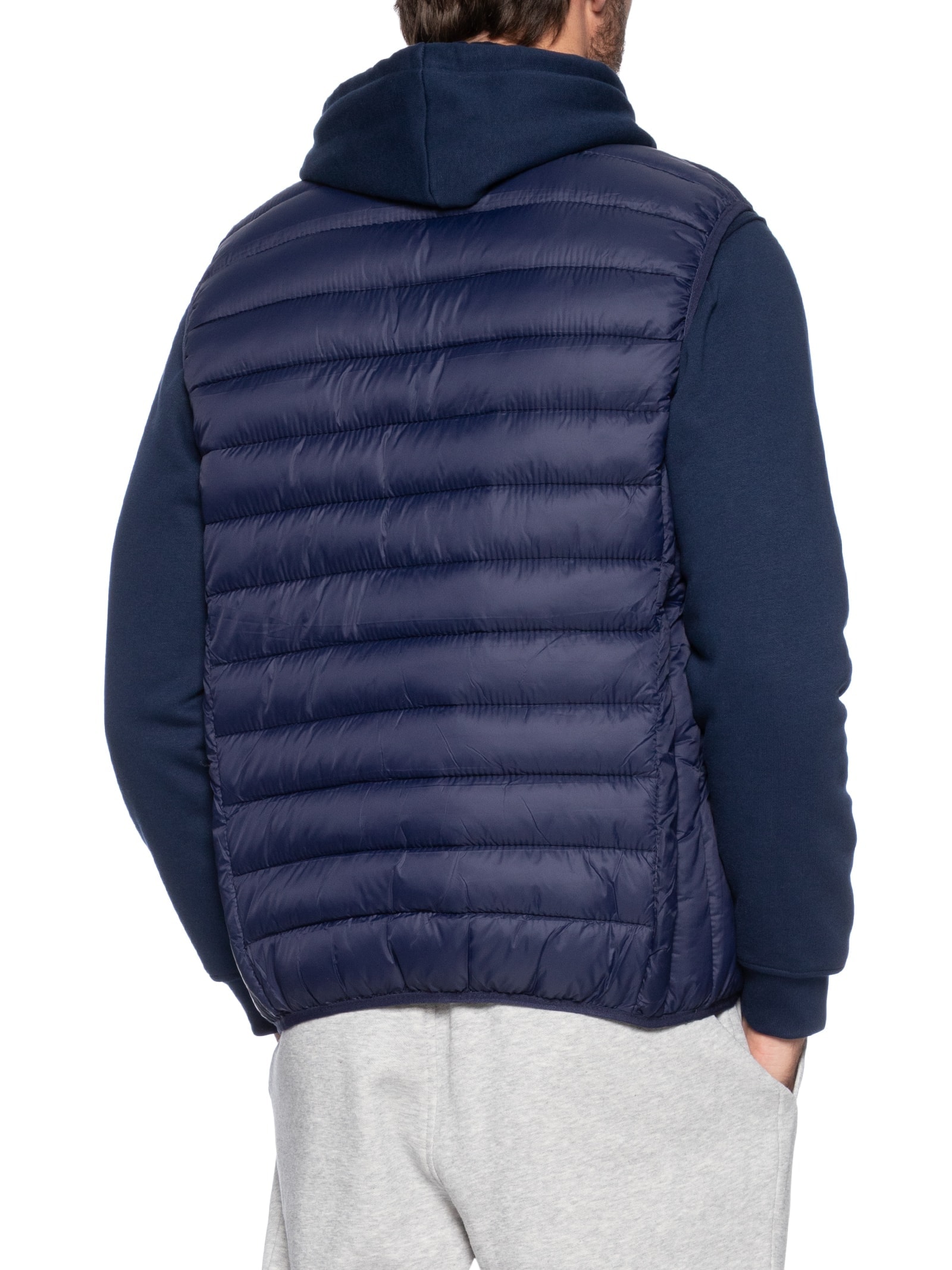 Colete Masculino Puffer Azul Basiq Men