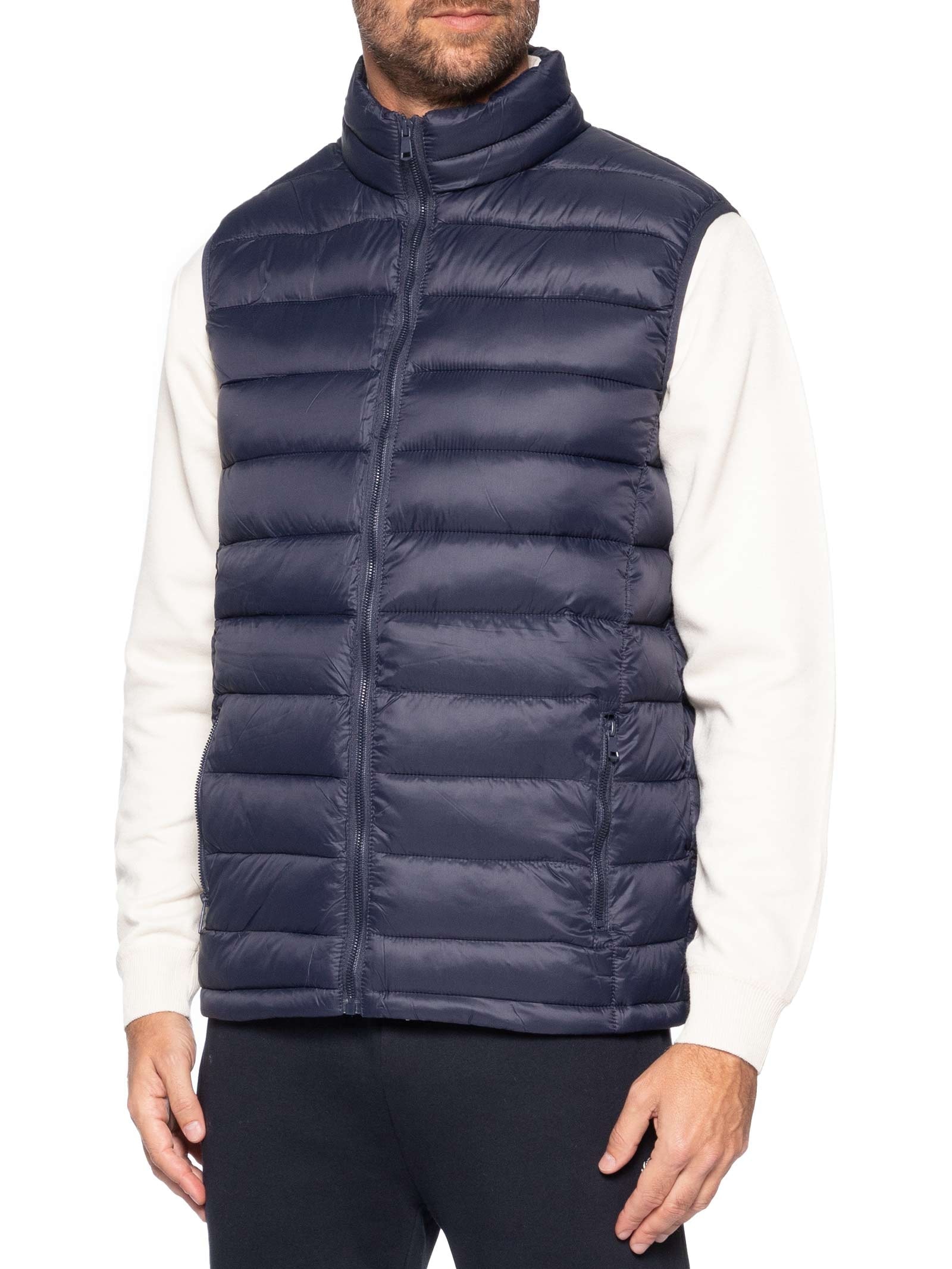 Colete Masculino Puffer Azul Basiq Men