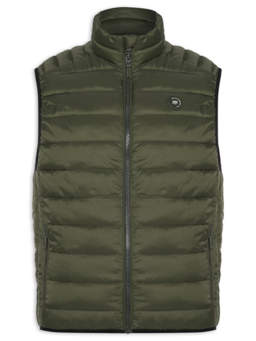 Colete Masculino Puffer Bradley Light – Verde