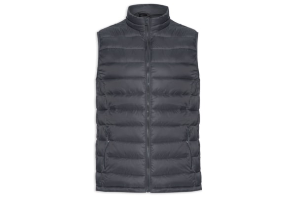 Colete Masculino Puffer - Cinza