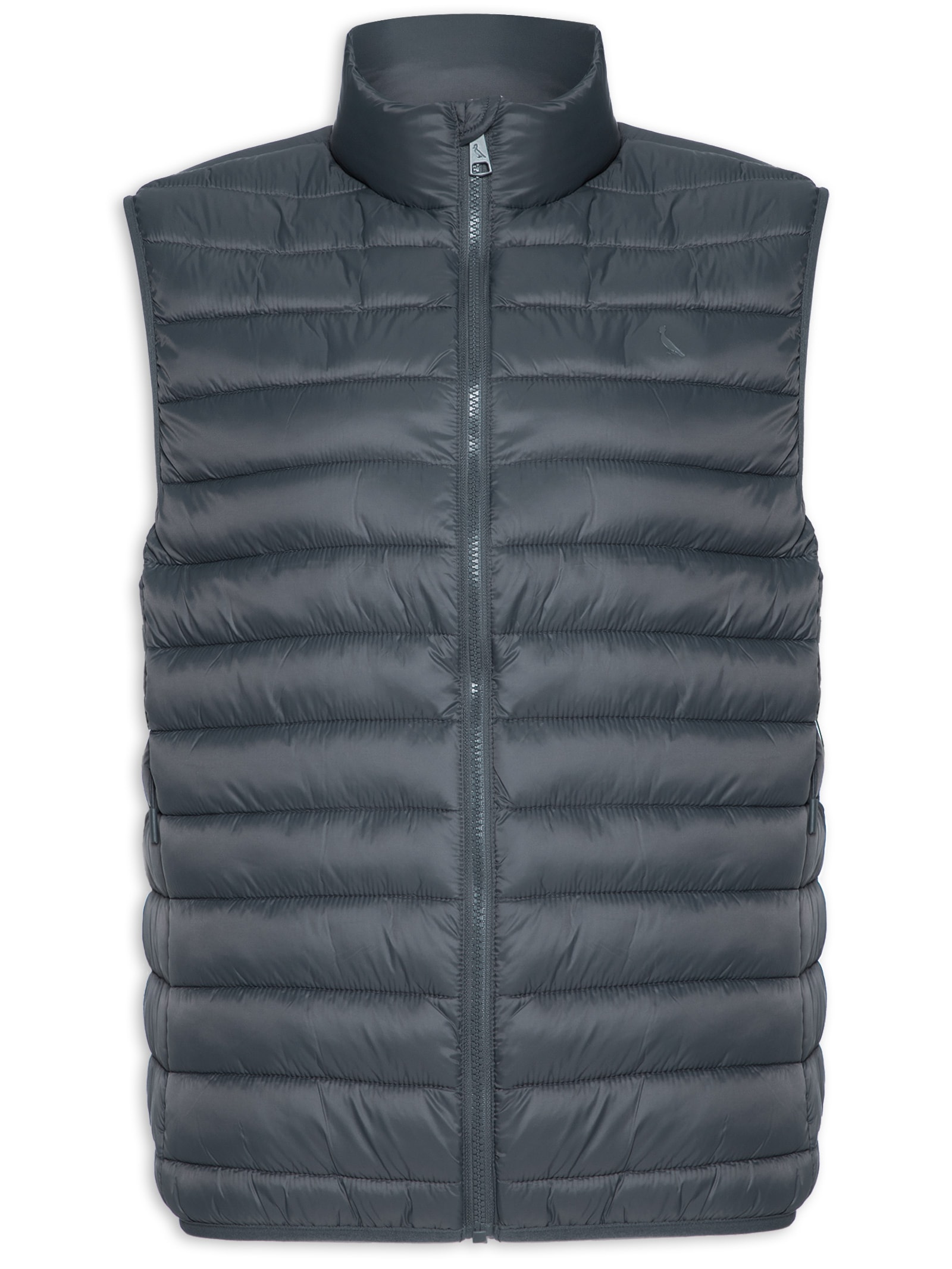 Colete Masculino Puffer Downtown Cinza Reserva