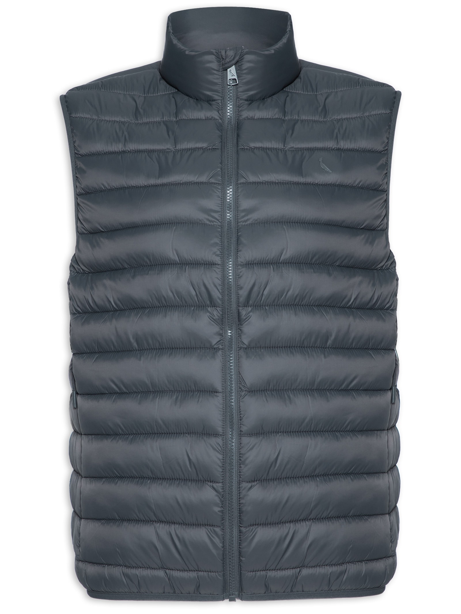 Colete Masculino Puffer Downtown Cinza Reserva