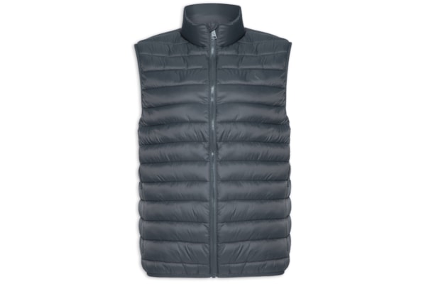 Colete Masculino Puffer Downtown - Cinza