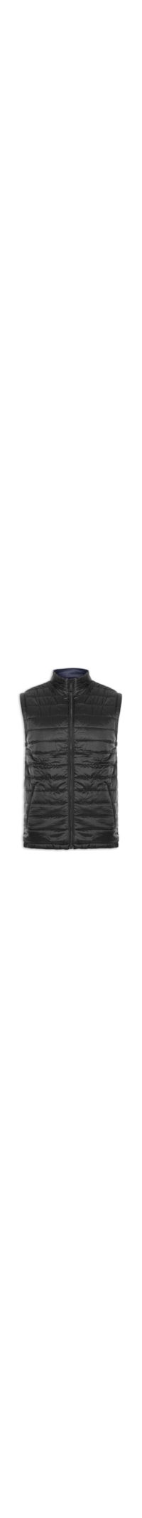 Colete Masculino Puffer Dupla Face - Azul