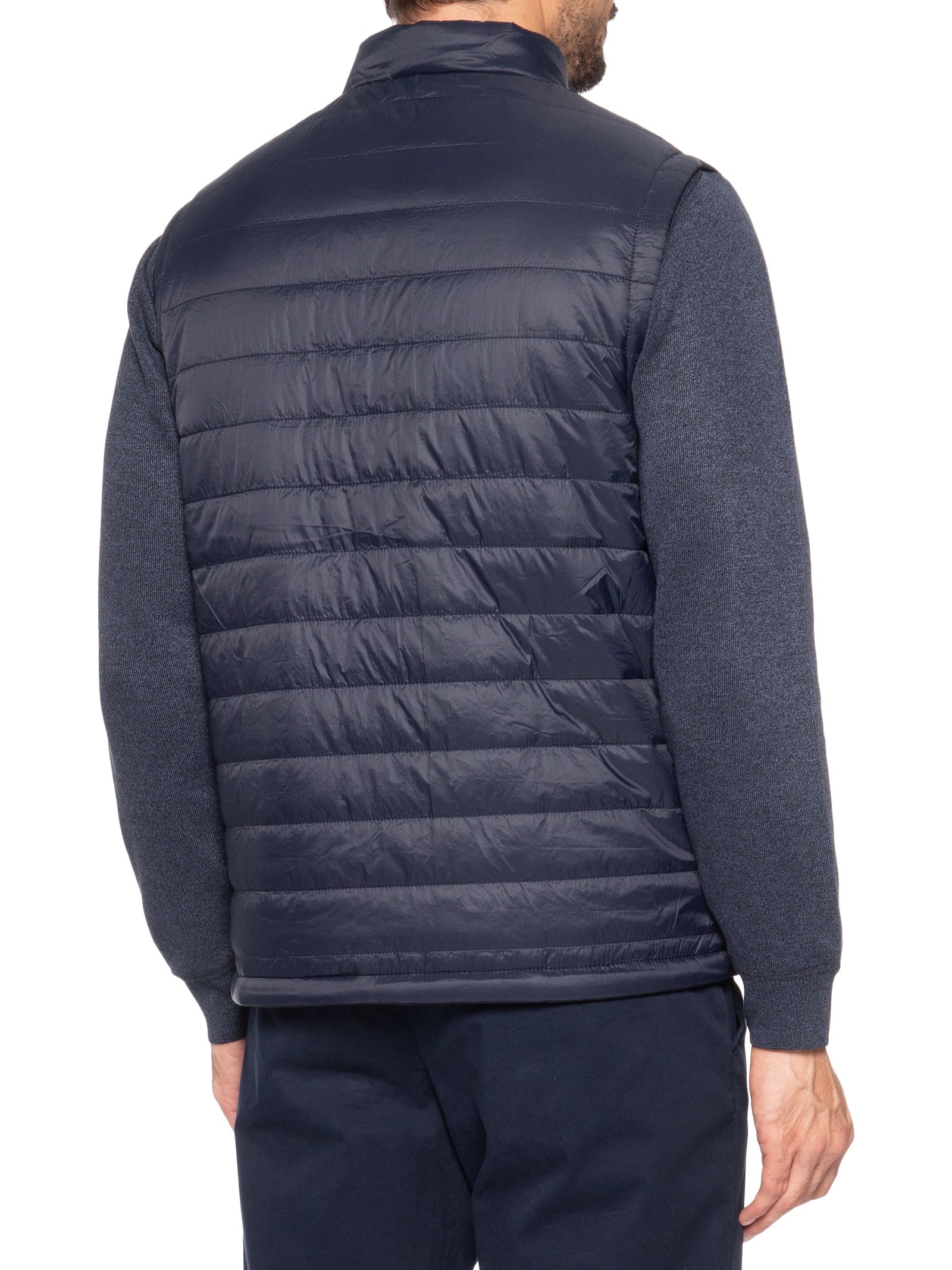 Colete Masculino Puffer Dupla Face Azul '2 Essential