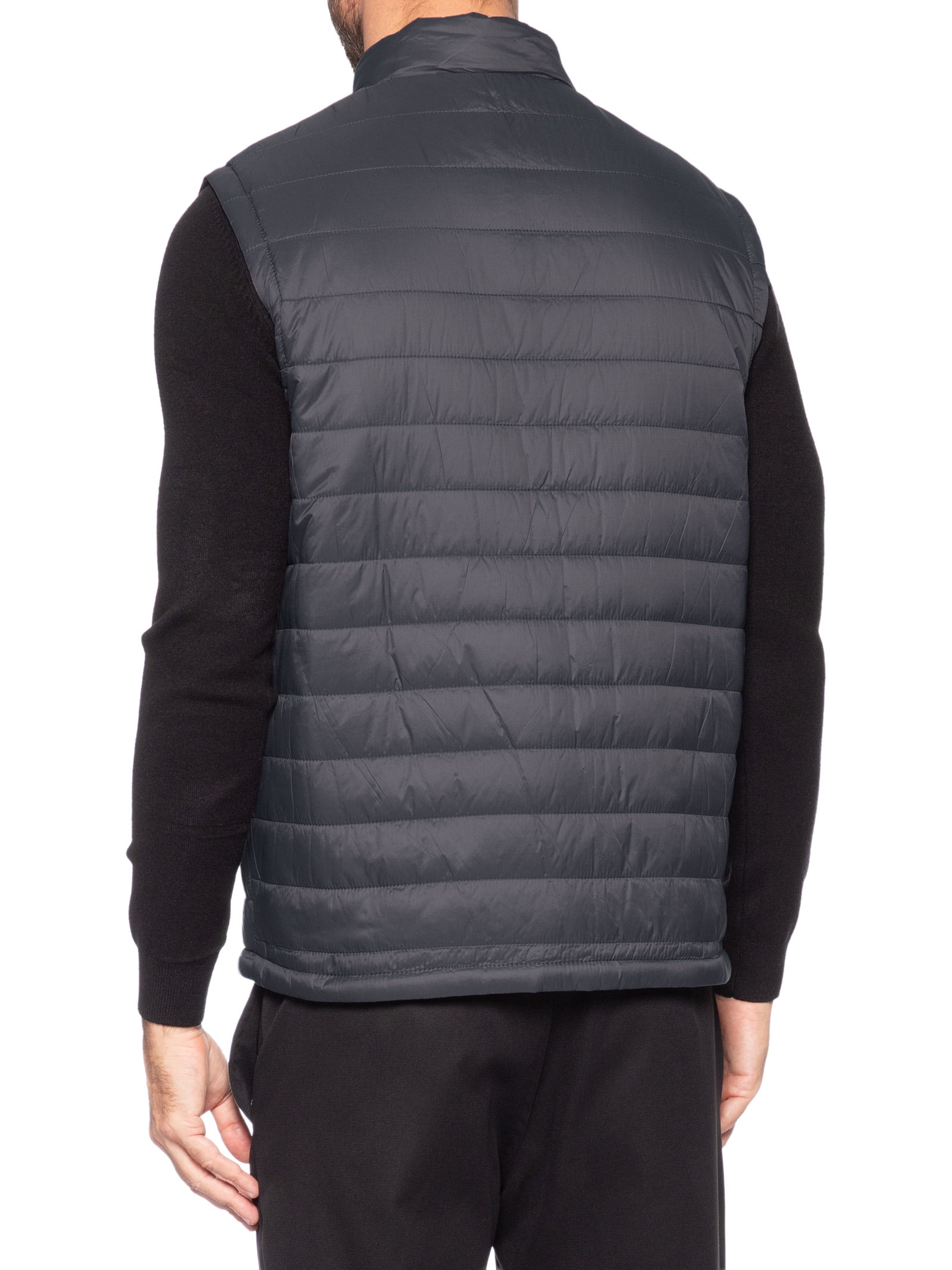 Colete Masculino Puffer Dupla Face Cinza '2 Essential
