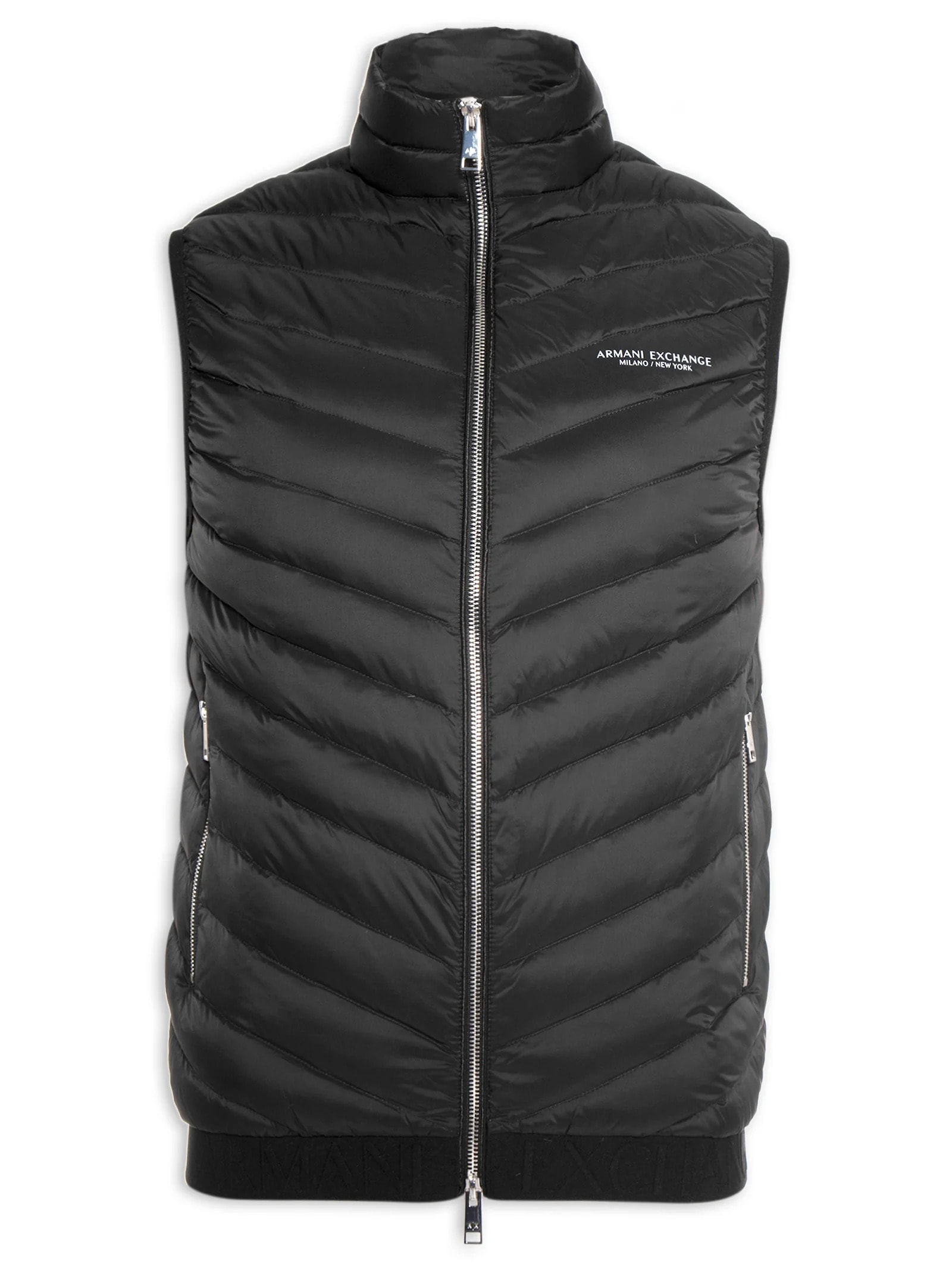 Colete Masculino Puffer Preto Armani Exchange