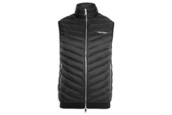 Colete Masculino Puffer - Preto