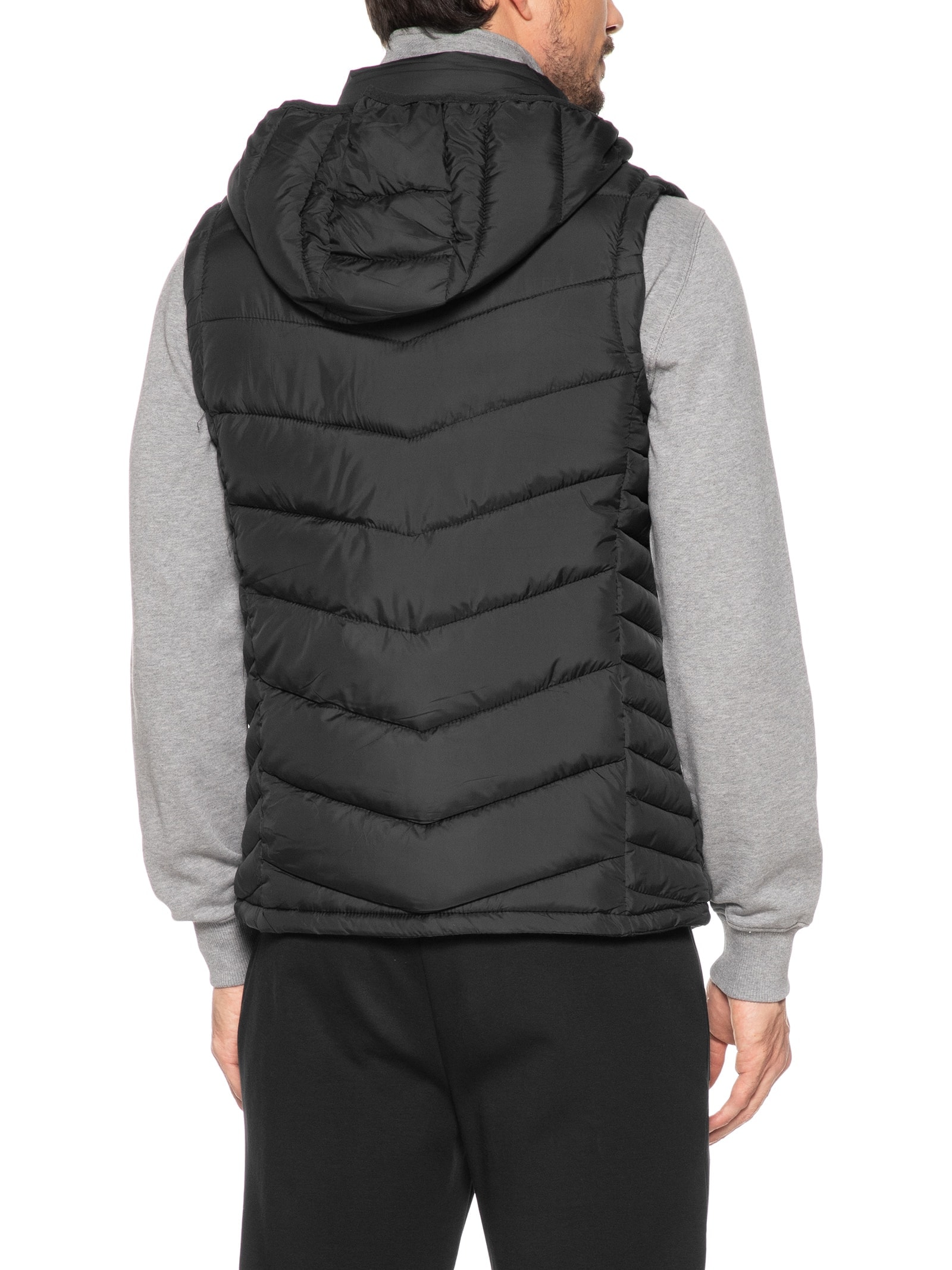 Colete Masculino Puffer Preto Basiq Men