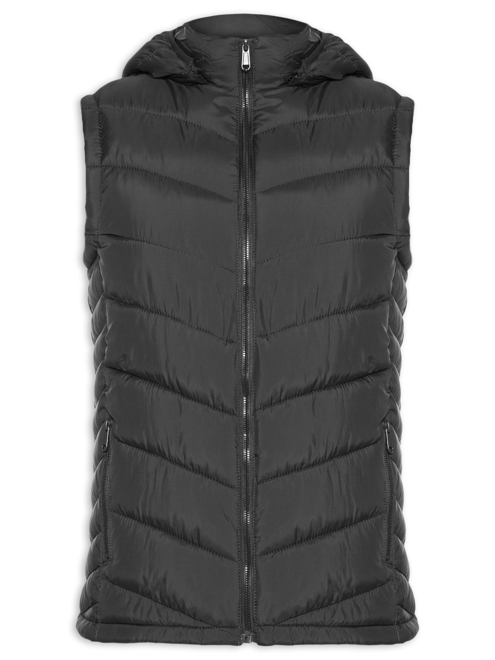 Colete Masculino Puffer Preto Basiq Men
