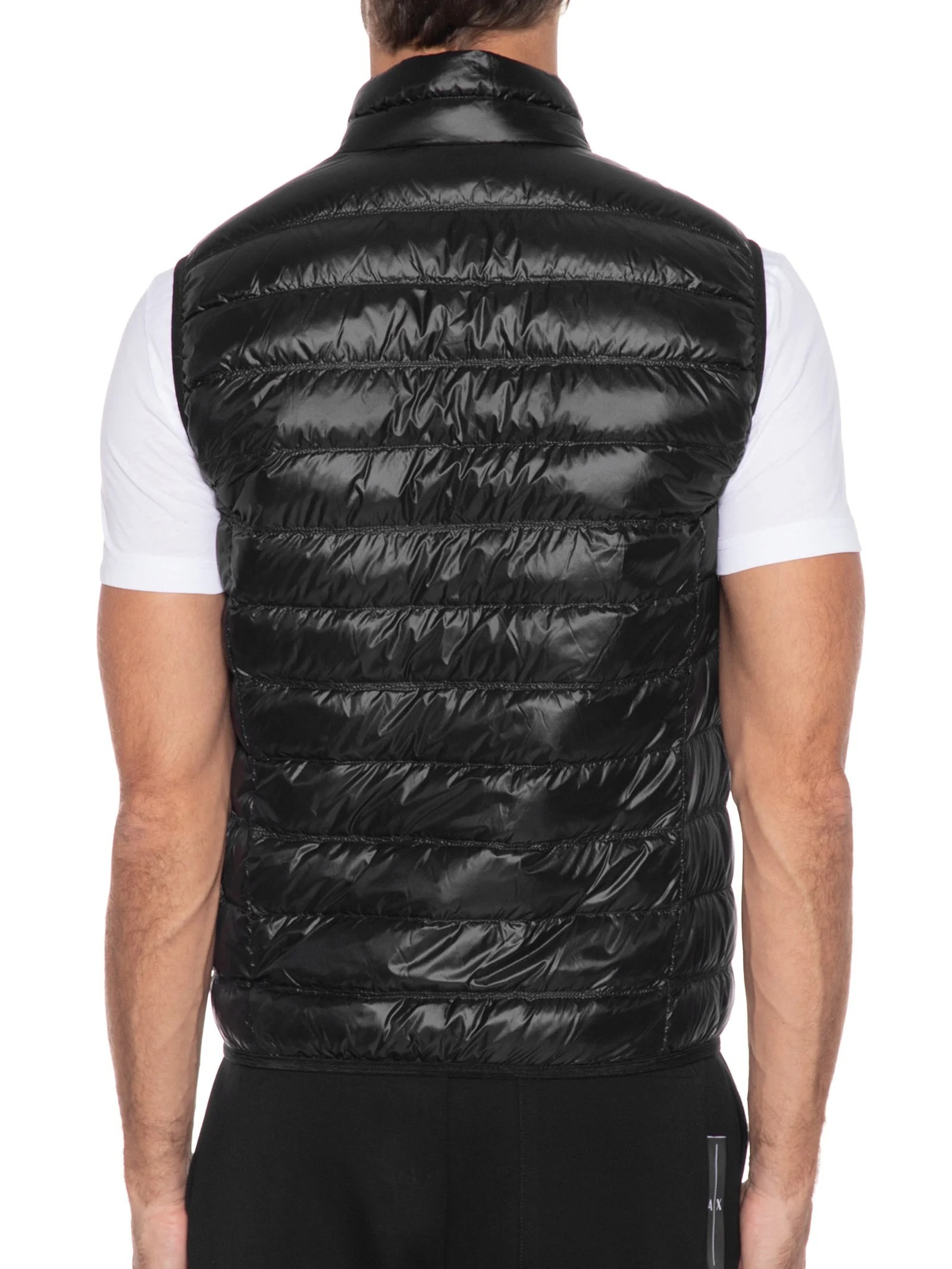 Colete Masculino Puffer Preto Ea7 Emporio Armani