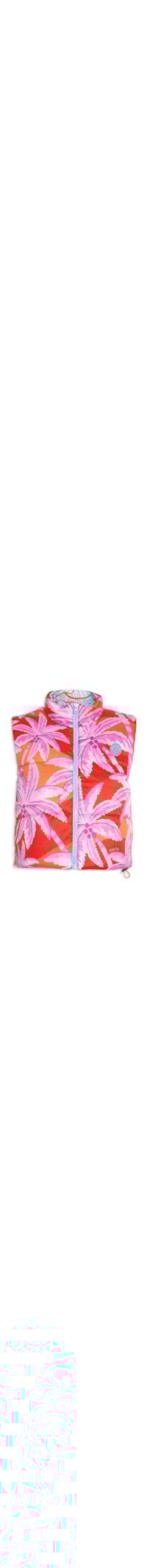 Colete Puffer Double Coco Rosa - Rosa