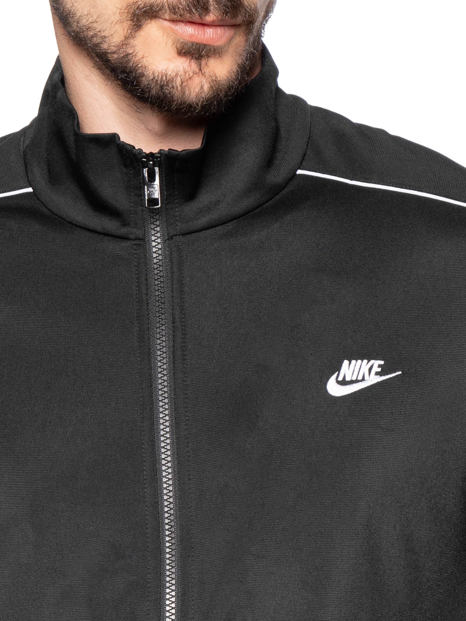 Conjunto Agasalho Masculino Club Poly Knit Tracksuit Preto Nike