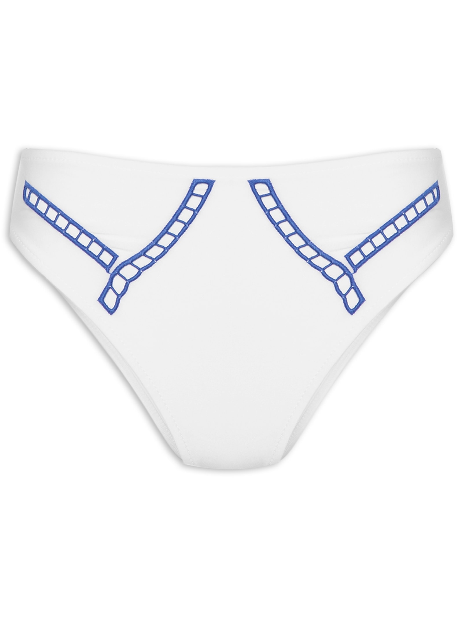 Conjunto Biquíni Richilieu Branco Farm Praia