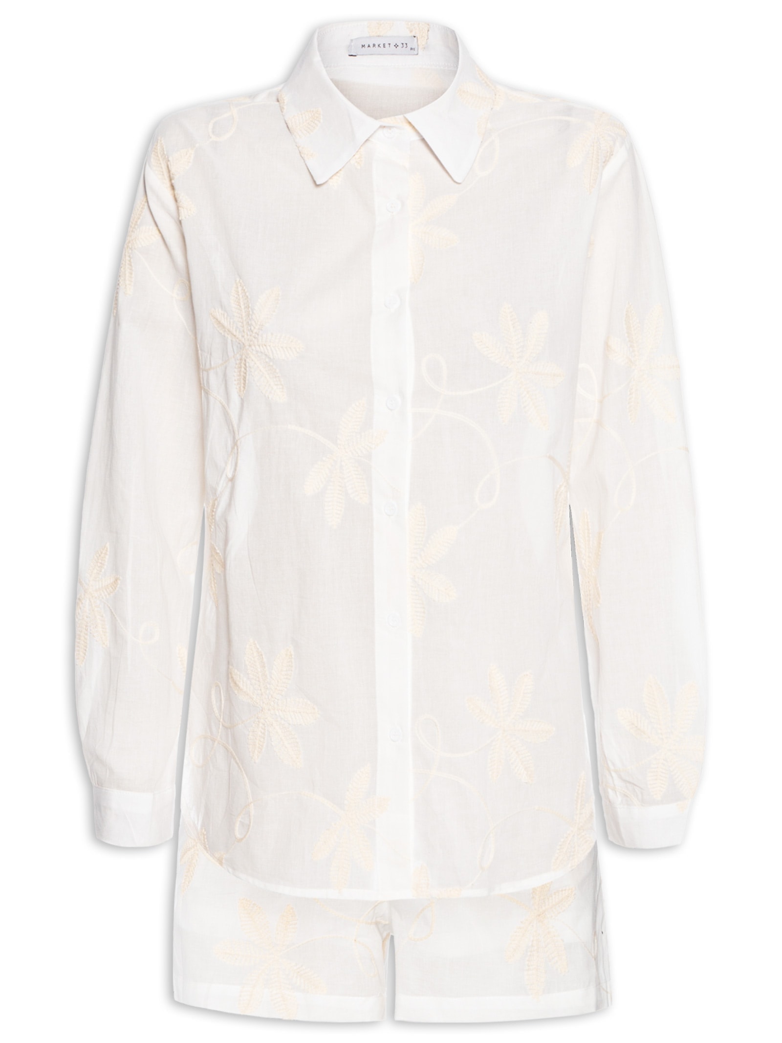 Conjunto Feminino Bordado Off White Market 33
