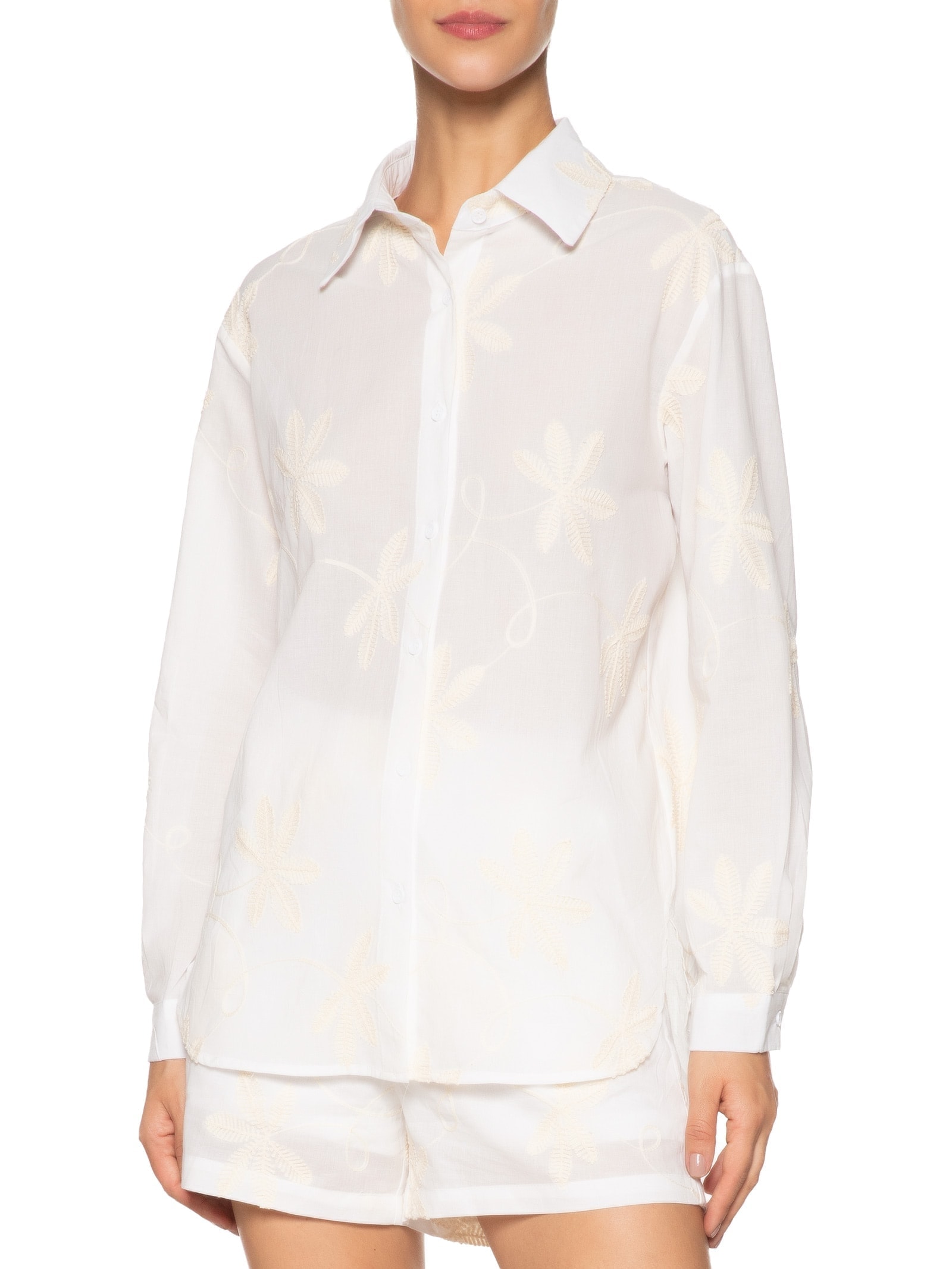 Conjunto Feminino Bordado Off White Market 33