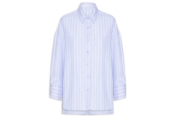 Conjunto Feminino Camisa e Short - Azul