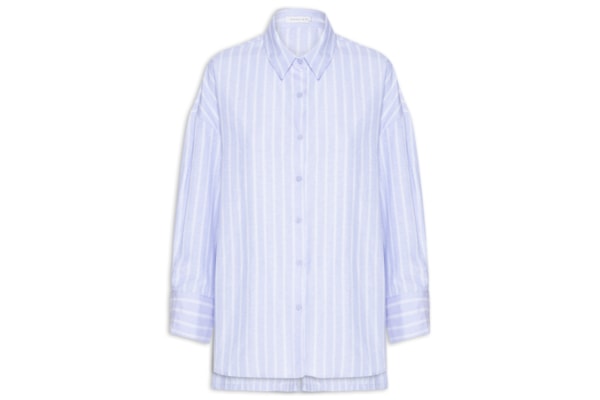 Conjunto Feminino Camisa e Short - Azul