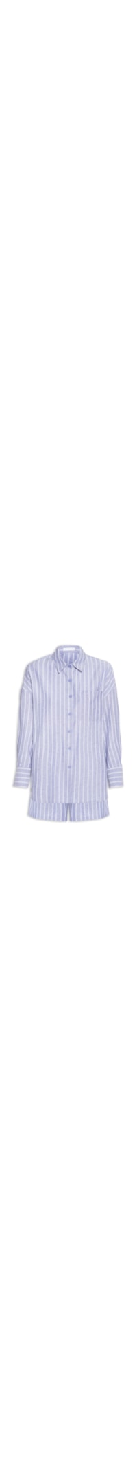 Conjunto Feminino Camisa e Short - Azul