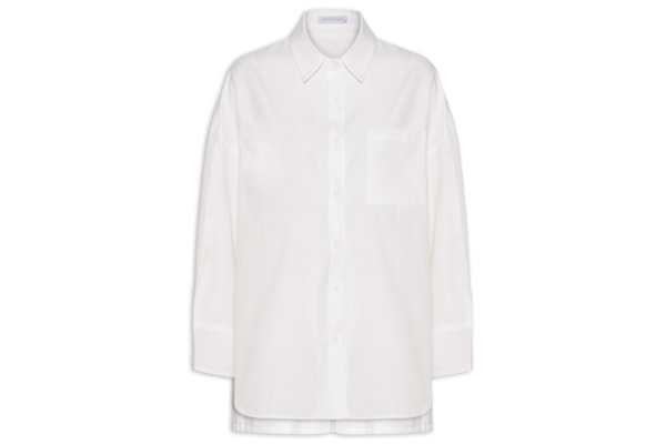 Conjunto Feminino Camisa e Short - Branco