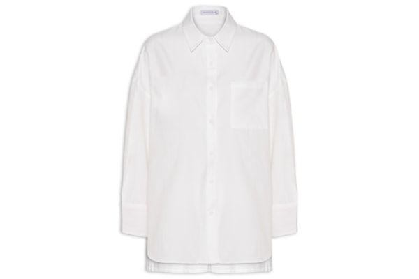 Conjunto Feminino Camisa e Short - Branco