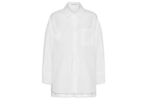 Conjunto Feminino Camisa e Short - Branco