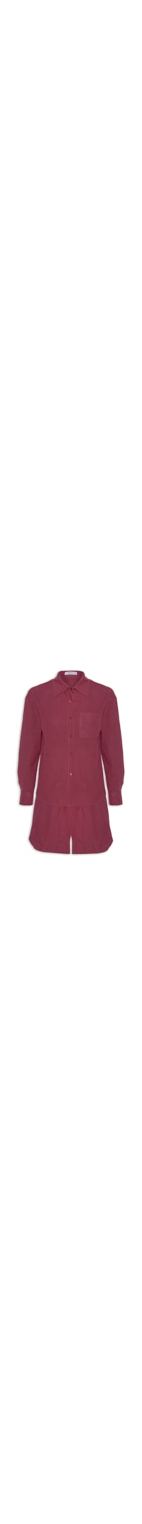 Conjunto Feminino Camisa E Short - Vermelho