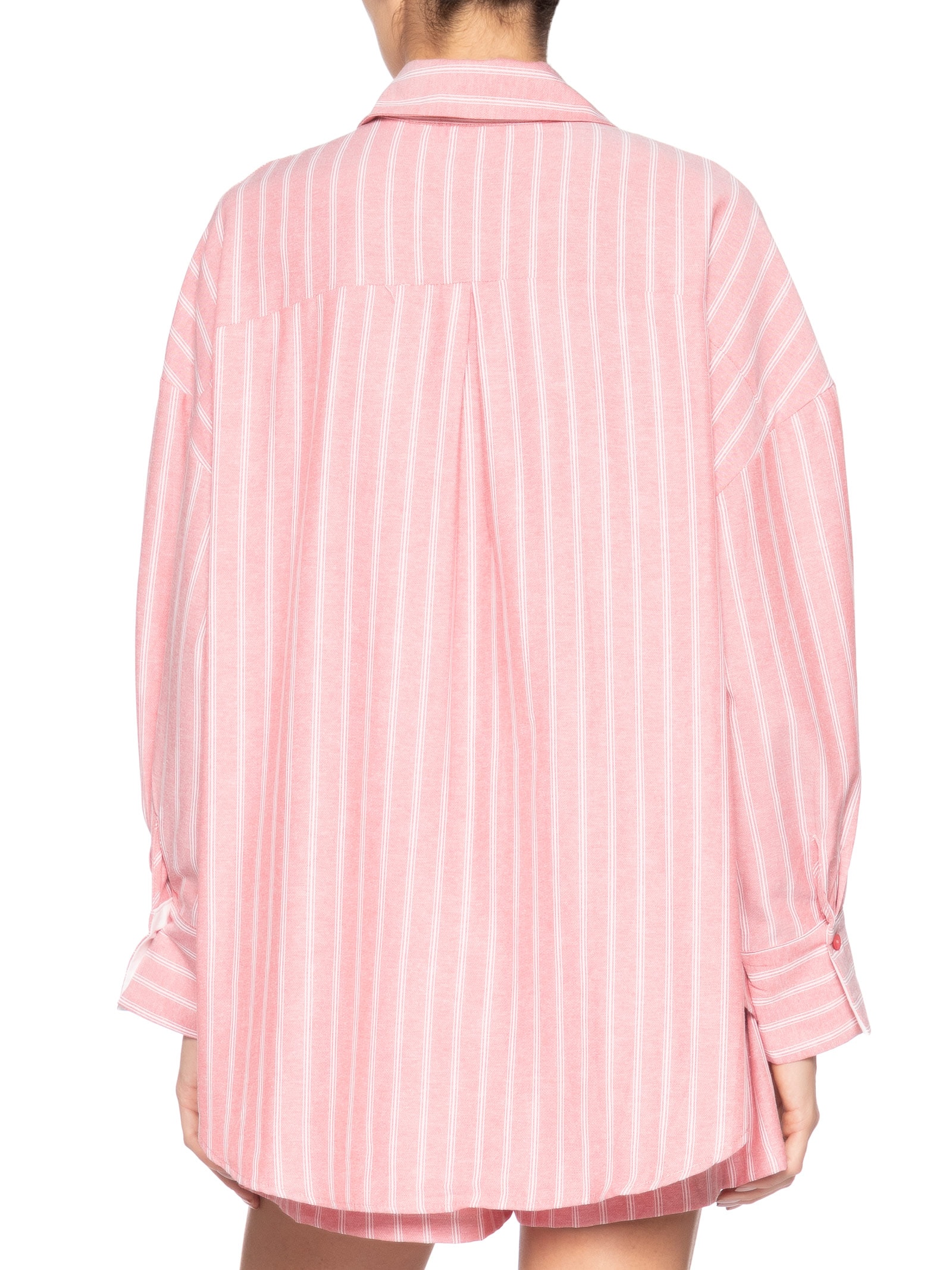 Conjunto Feminino Camisa e Short Vermelho Market 33