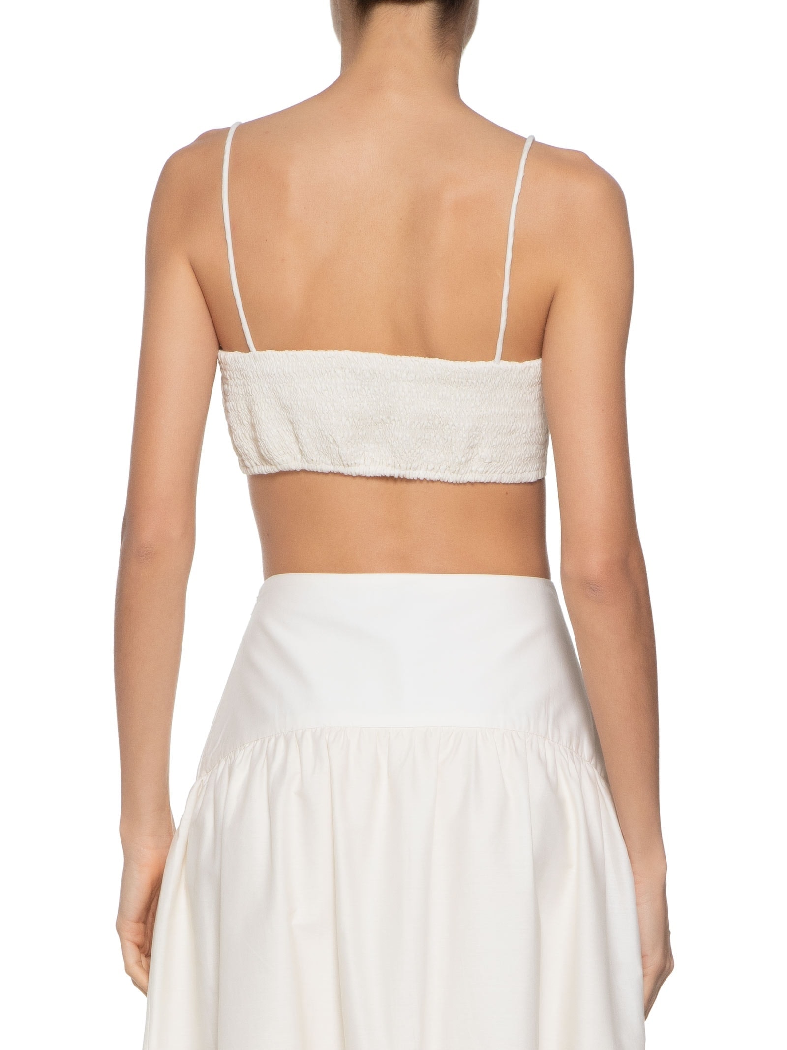 Conjunto Feminino Camisa E Top Estampa Horizonte Off White Dress To